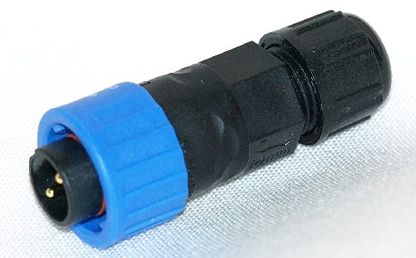 Male connector for Santi systems
